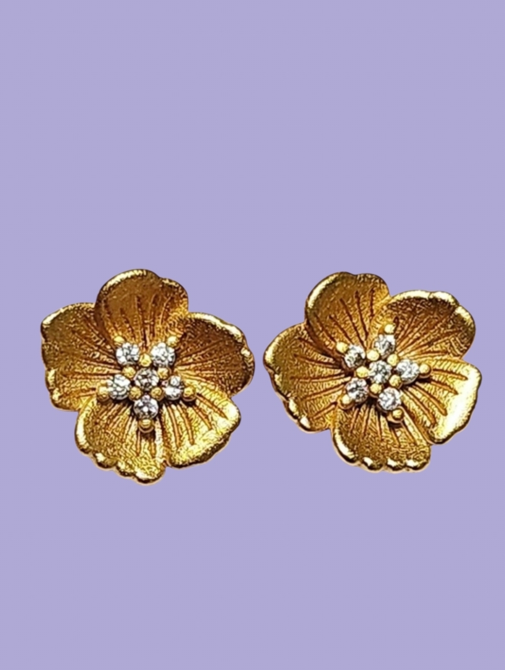 FLOWER 3D Stud Earrings